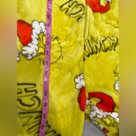 [Adult: S]Grinch Hooded Onesie Pajamas - Picture 5 of 8